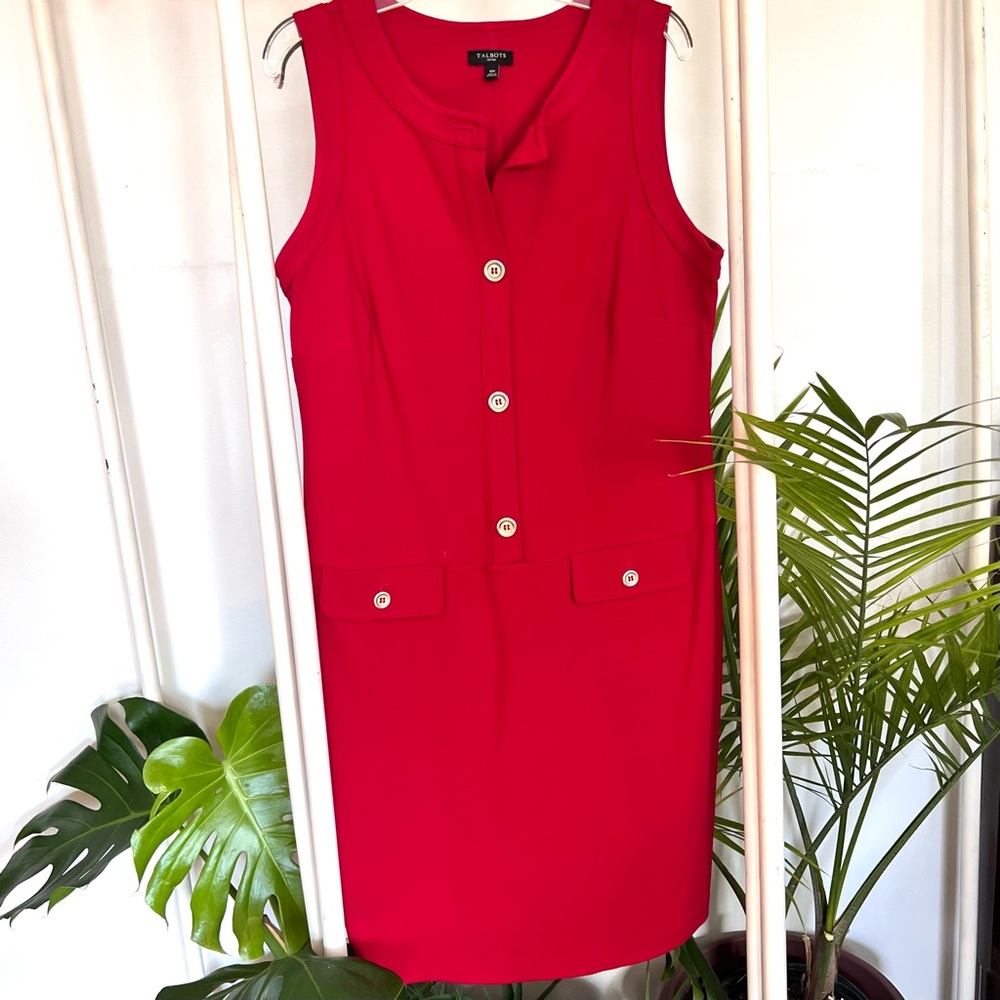 Perfect winter dress with sweater. Have a black one too.